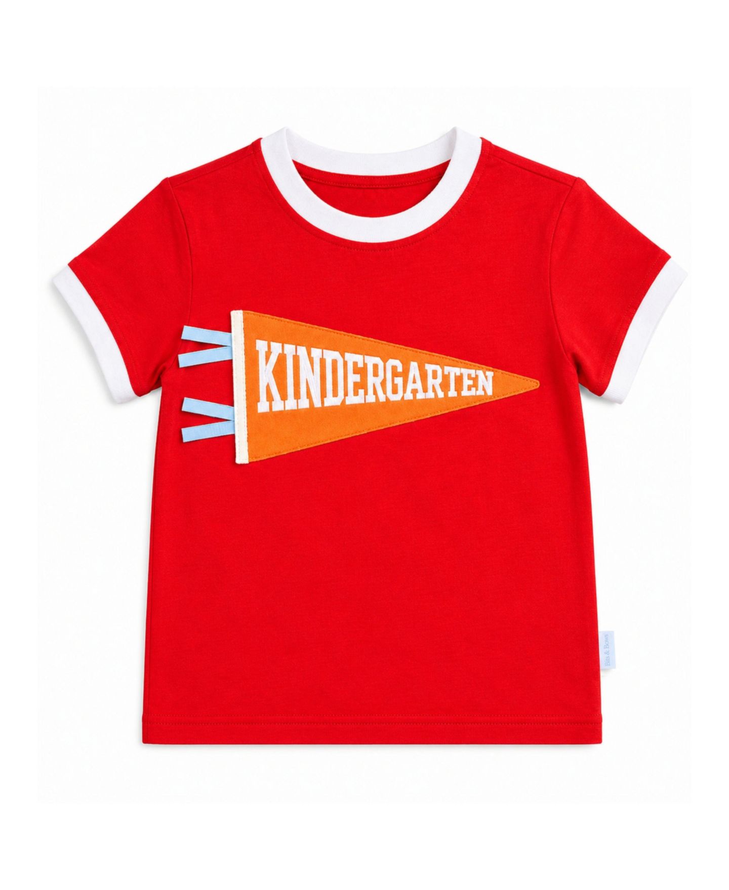 Футболка Bits & Bows Little/Big Unisex 5- 7 Kindergarten Crewneck для девочек — фото 1