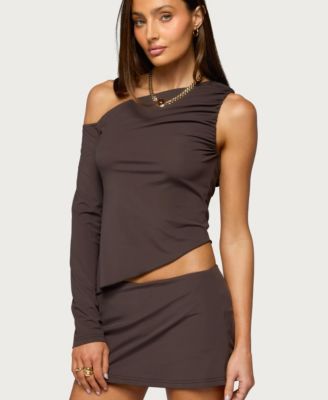 Women's Lucretia Asymmetric Off Shoulder Top