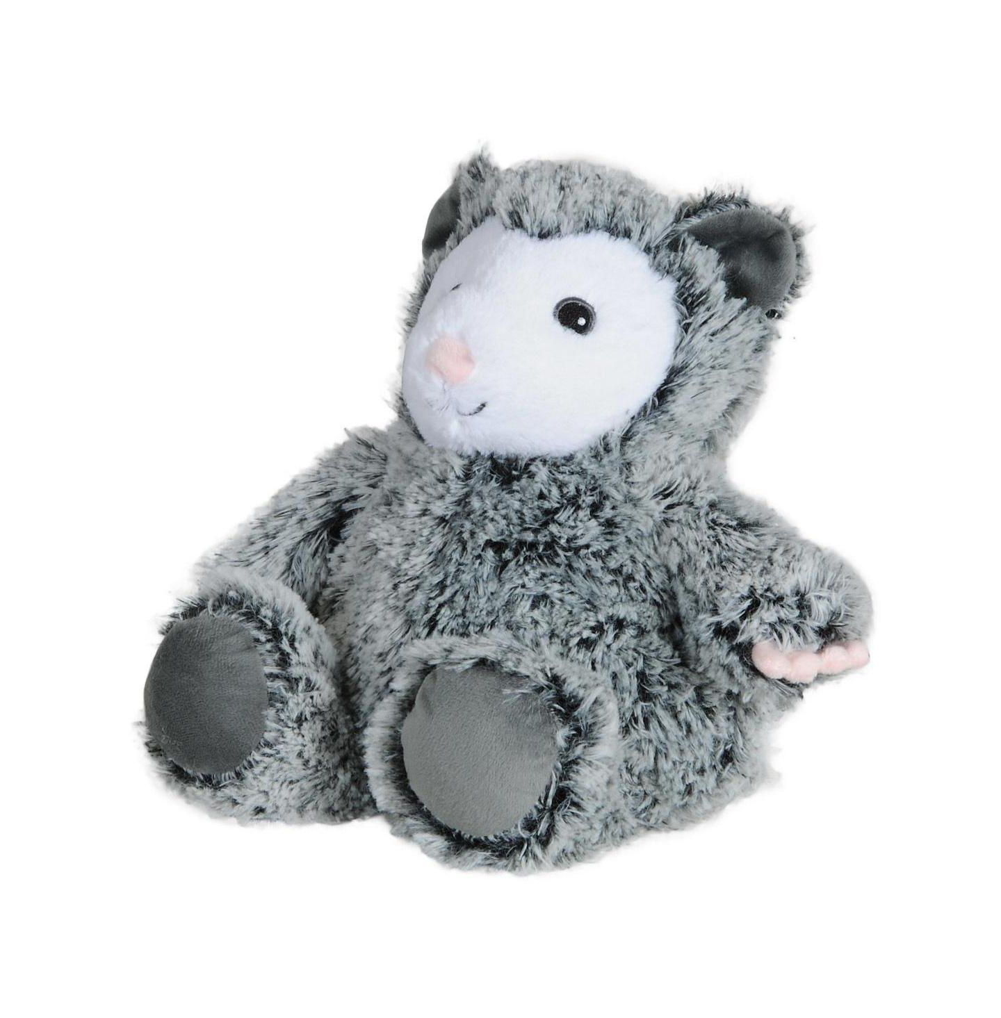 Детская мягкая игрушка Intelex Warmies Opossum 13" Microwavable Plush, цвет: Серый — фото 3