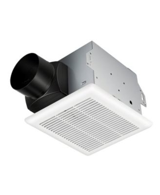 80 CFM Ceiling Mount Bathroom Exhaust Fan with Metal Housing and 4 in Duct