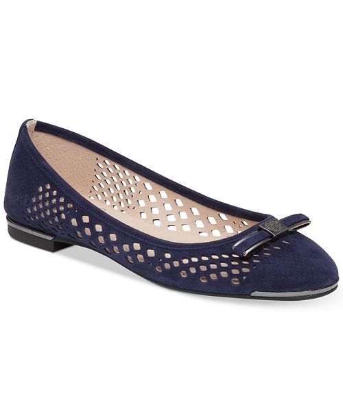 Vince Camuto Celindan Perforated Ballet Flats & Reviews Flats Shoes