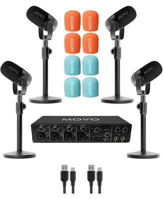 UMX2 4-Channel USB-C Podcast Bundle for macOS and Windows 10+
