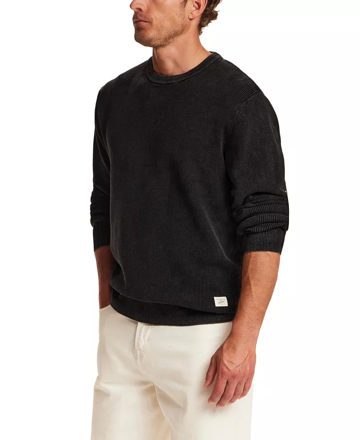 Men's Rib Knit Stonewash Sweater - thumbnail 7
