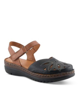 Women's Azmira Mary Jane with Laser-Cut Detail Sandals