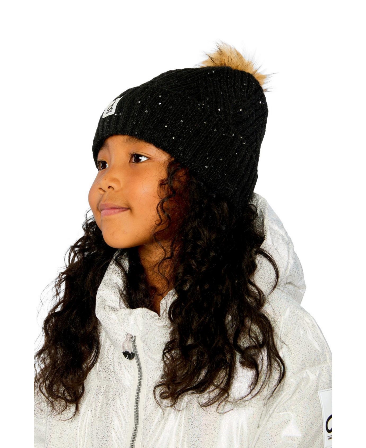 Deux par Little and Big Girl (5-14) Winter Knit Hat