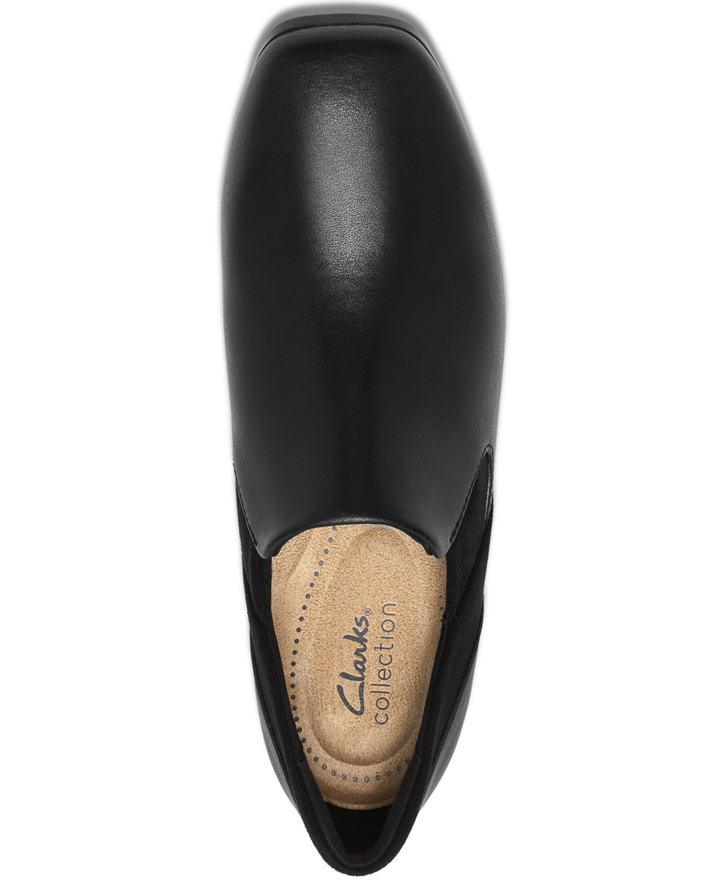 Женские ботильоны-слипоны Clarks Collection Marriann Pure, цвет: Чёрный кожаный — фото 4