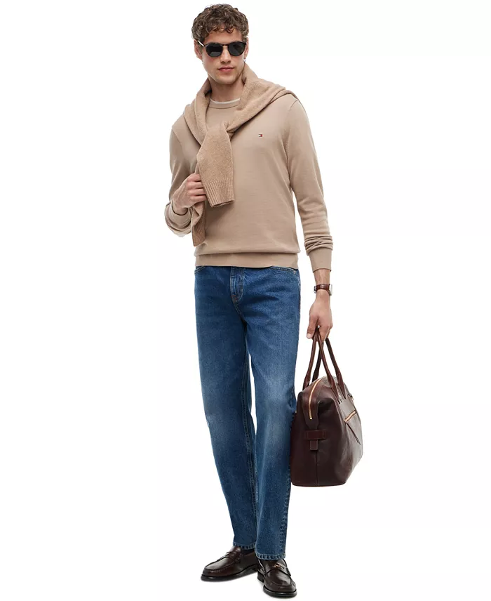 Men's Essential Cotton Crewneck Sweater - thumbnail 10