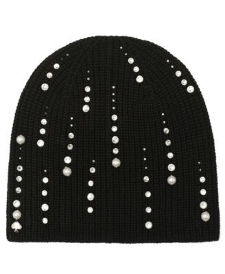 Women's Drip Embellished Knit Beanie