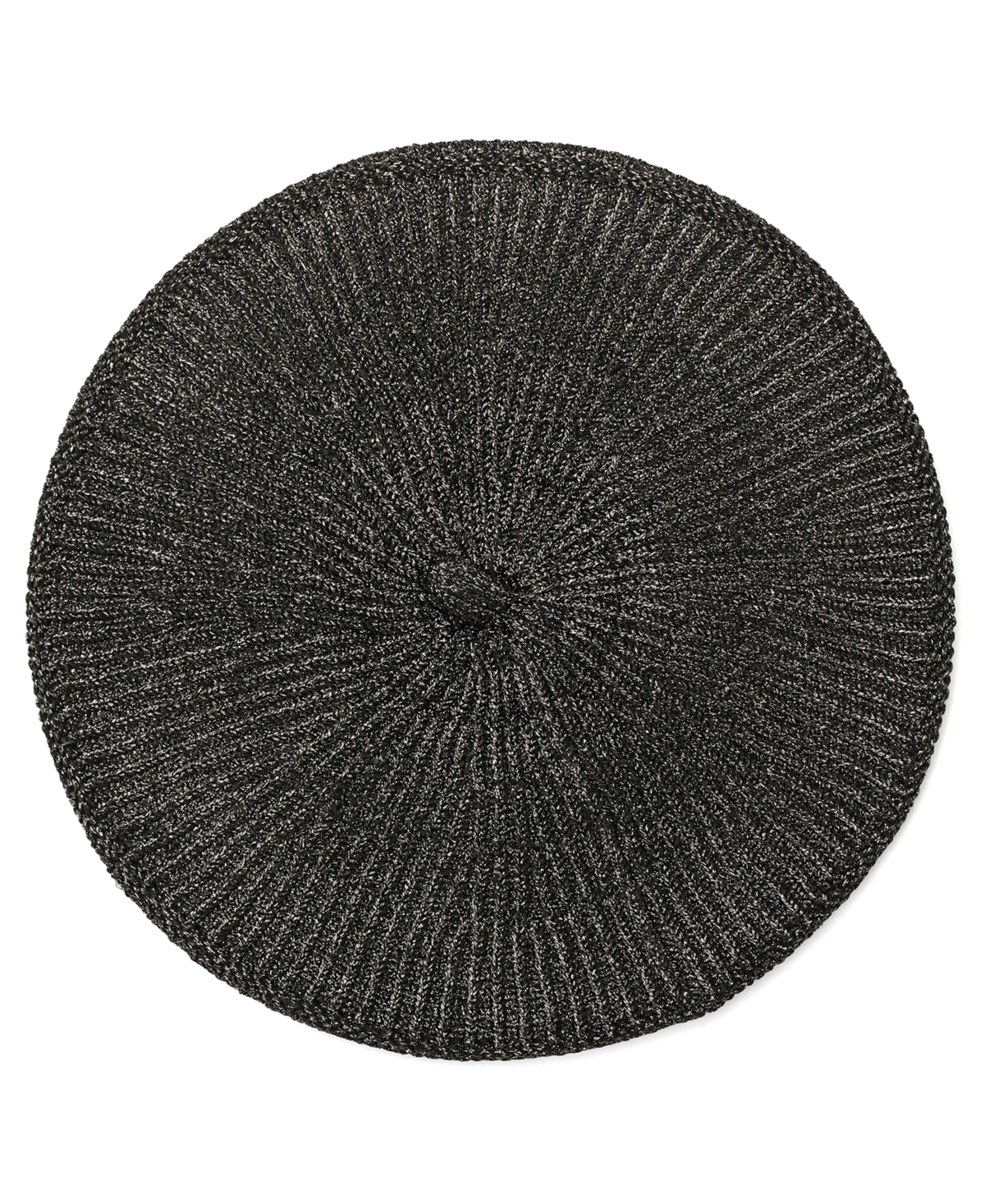 kate spade new york Women's Metallic Rib Knit Beret