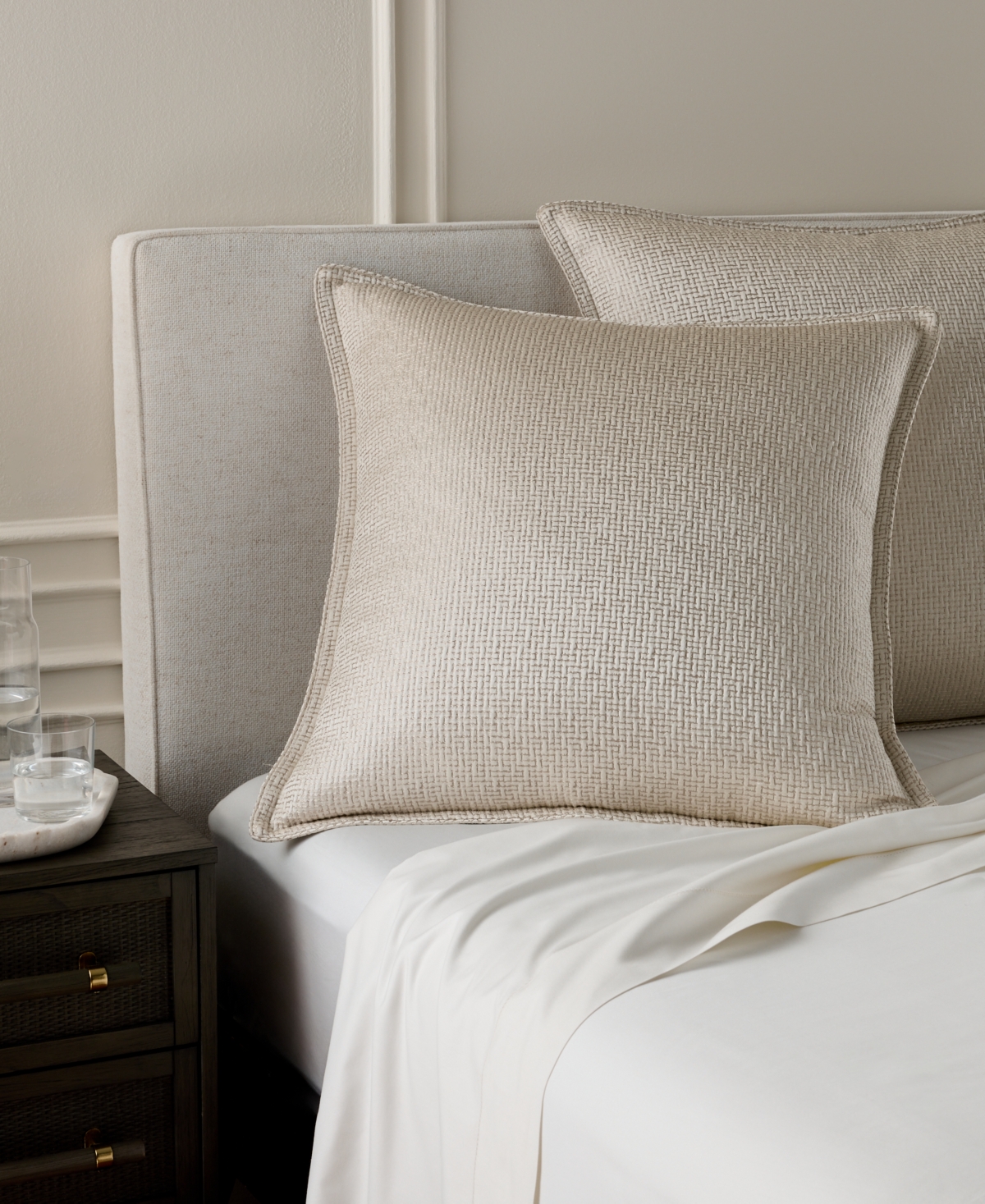 Hotel Collection Maze Jacquard Sham, Euro, Macy's Exclusive