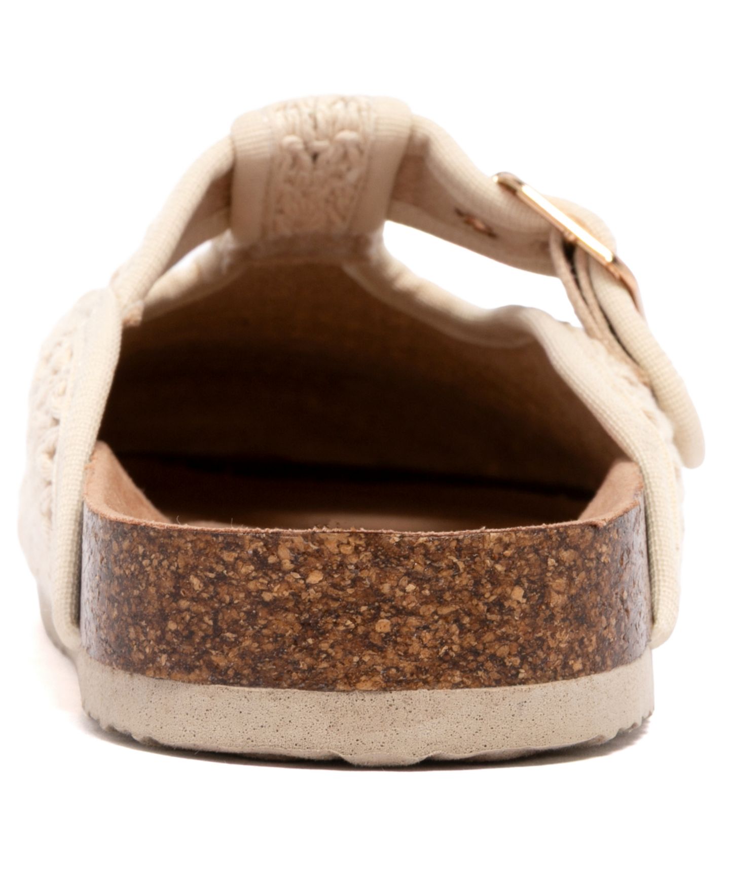 Женские сабо Sugar Snicker Closed-Toe Slip-On Casual, цвет: Кремовый — фото 3