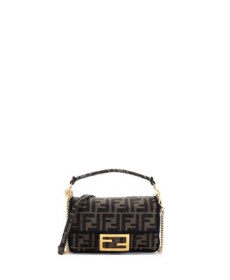 Mini Baguette NM Bag Zucca Canvas