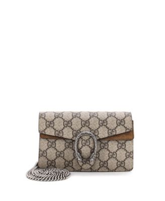 Super Mini Dionysus Bag GG Coated Canvas