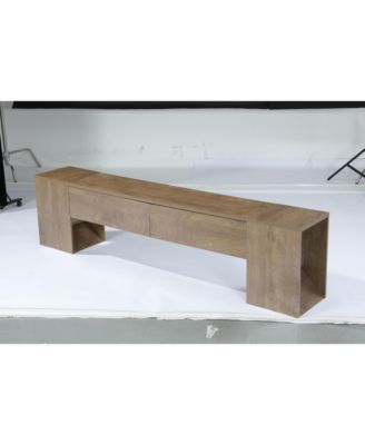 TV Stand, Farmhouse Entertainment Center with Storage