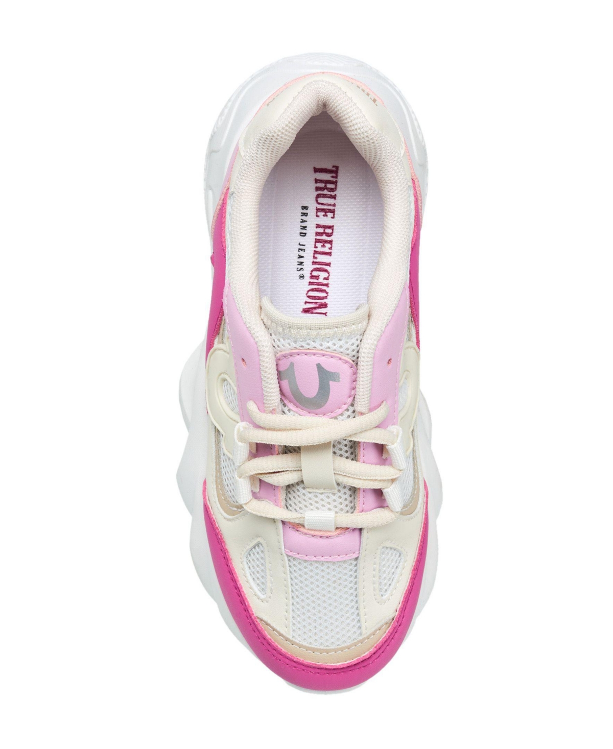 True Religion Little Girls Dreezy Chunky Logo Sneaker