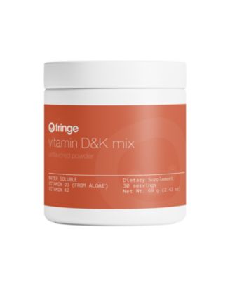 D&K Mix, Water Soluble Vitamin D and K Powder for Immune Support, Bone Health and Daily Wellness