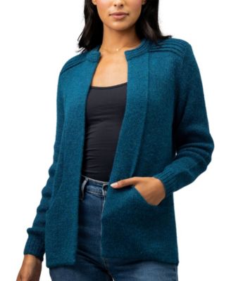 Women's Linda Ebel Alpaca-Blend Open Front Cardigan