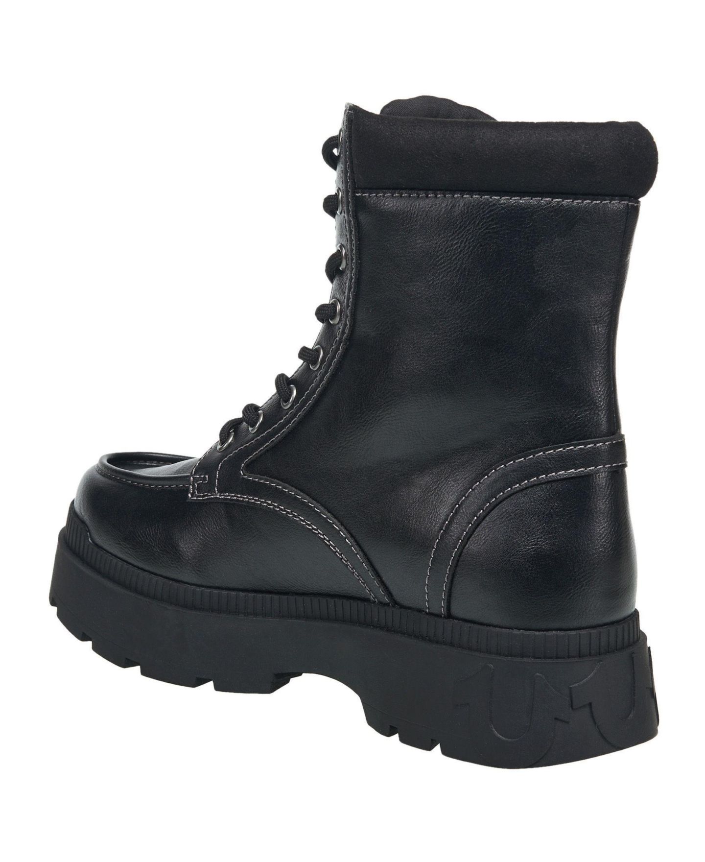 Мужские ботинки True Religion Weeknd Moc Toe Boot, цвет: Чёрный — фото 3