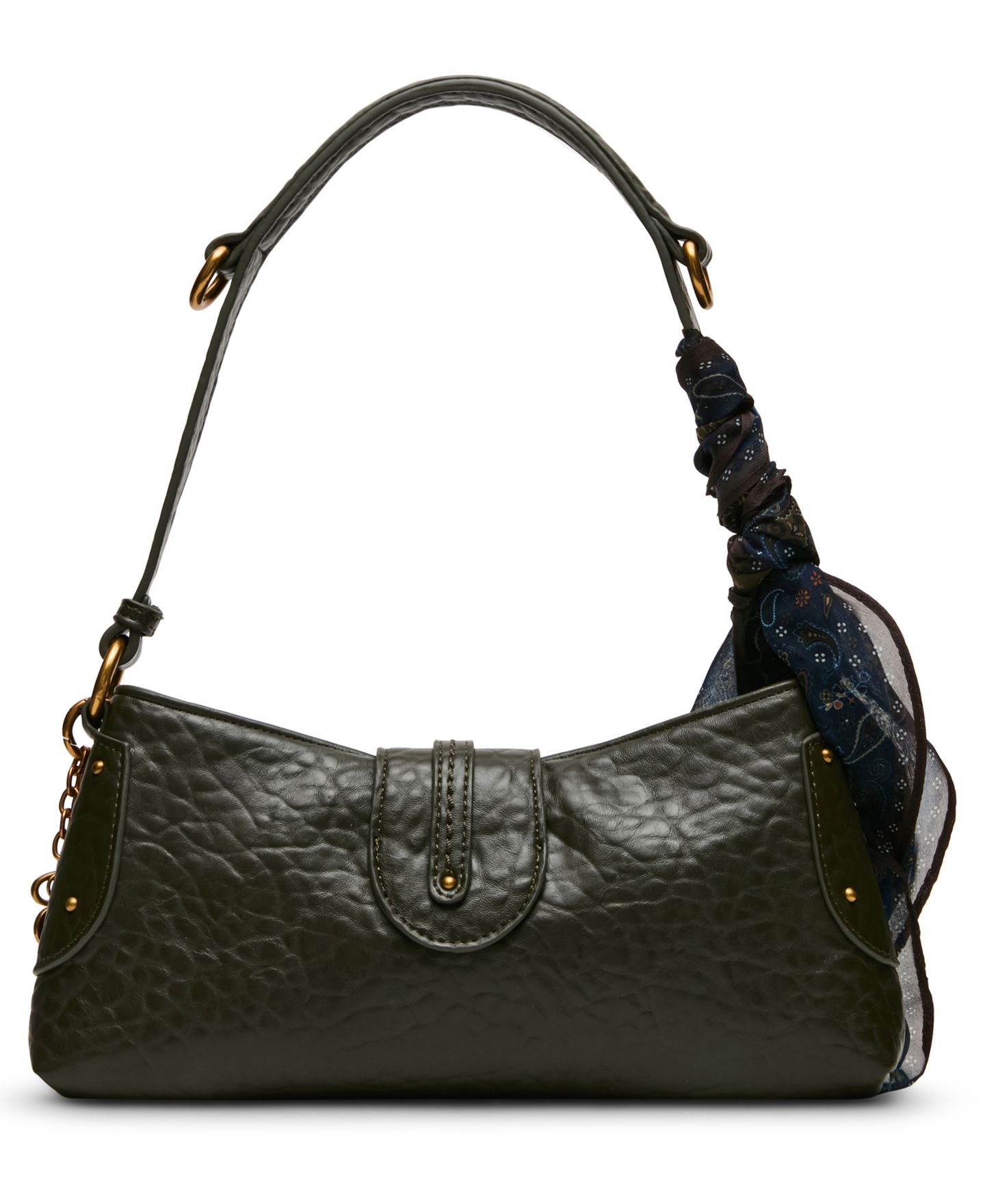 Женская сумка Steve Madden Vexa-P Small Shoulder Handbag, цвет: Оливковый — фото 2