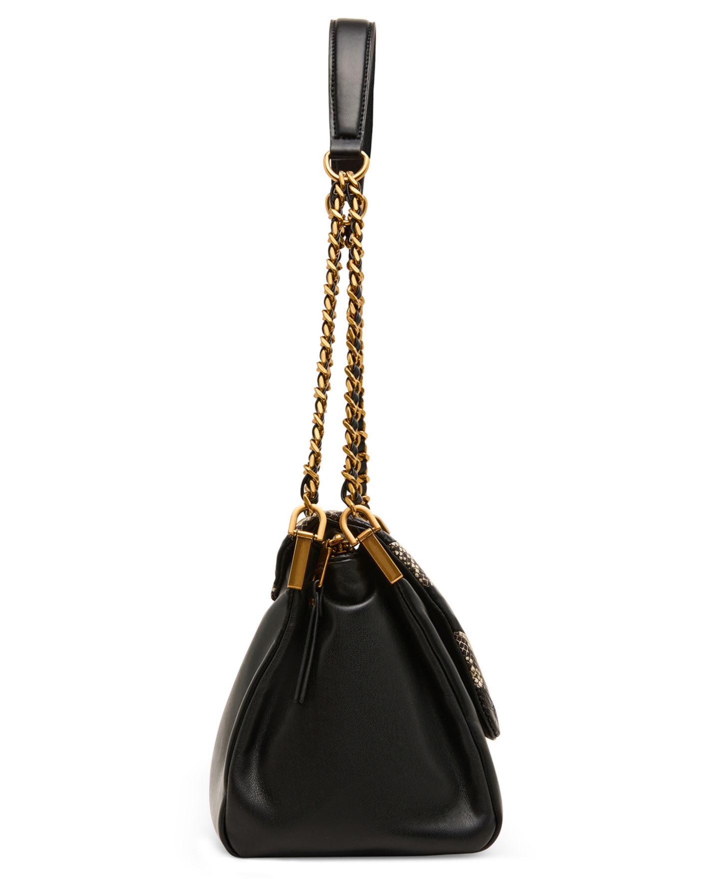 Женская сумка Steve Madden Colette Quilted Small Shoulder Handbag, цвет: Чёрный / Разноцветный — фото 5