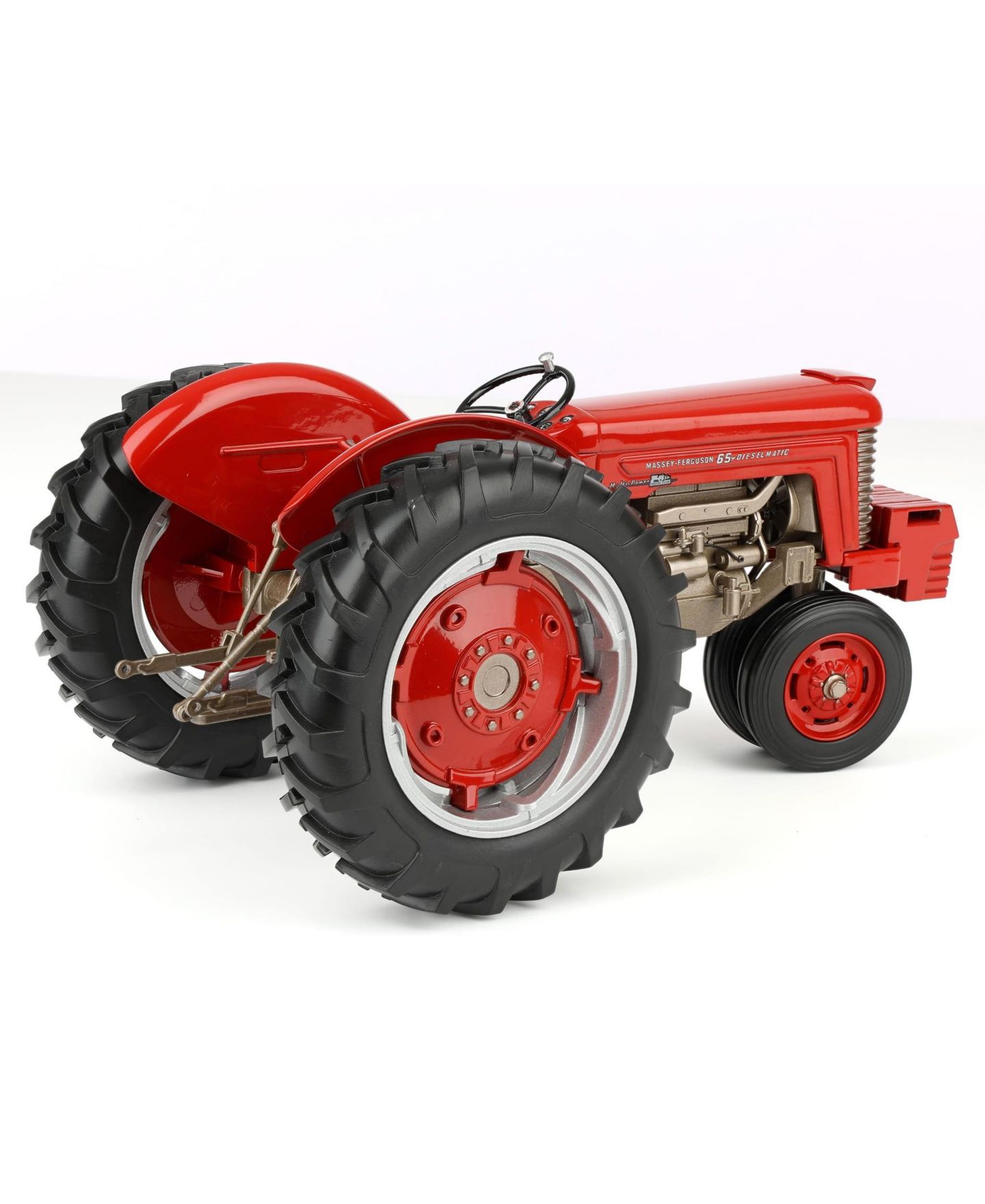 Детская игрушка Spec Cast 1/16 Scale Massey Ferguson 65 DieselMatic Tractor with Narrow Front and Front Weights — фото 3