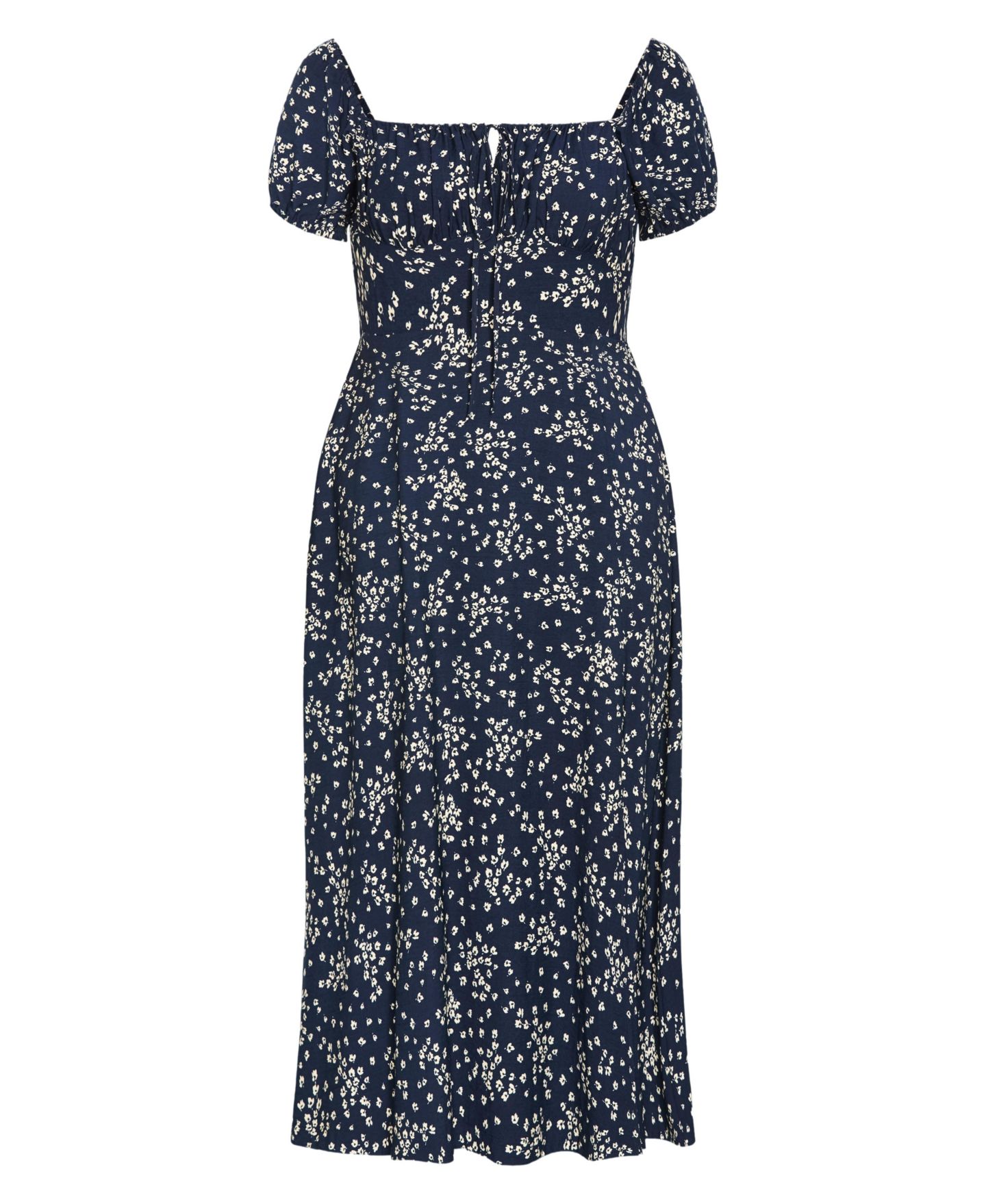 Женское платье CITY CHIC Plus Size Abbigail Print Short-Sleeve Floral Maxi, цвет: Charming Ditsy — фото 5
