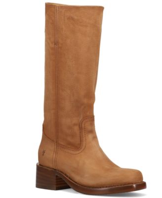 Women's Campus Regular & Wide Calf Leather Pull On Tall Boots