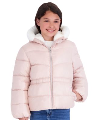 Toddler Girls' 2T-5T Peplum Heavy Weight Puffer Jacket