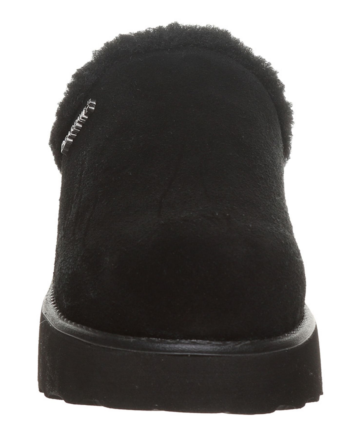Женские сабо BEARPAW Marnie Suede Slip-On, цвет: Чёрный — фото 8