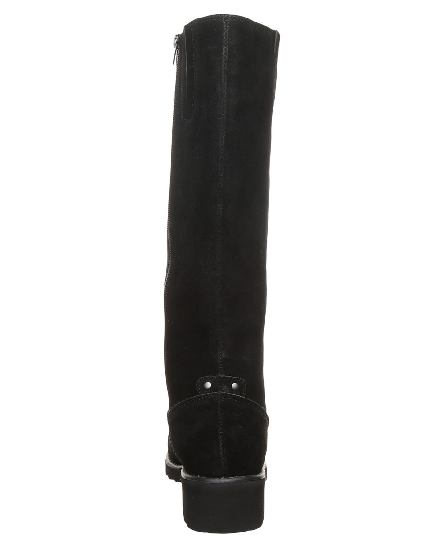 Женские ботинки BEARPAW Audrina Suede Knee-High, цвет: Чёрный — фото 3