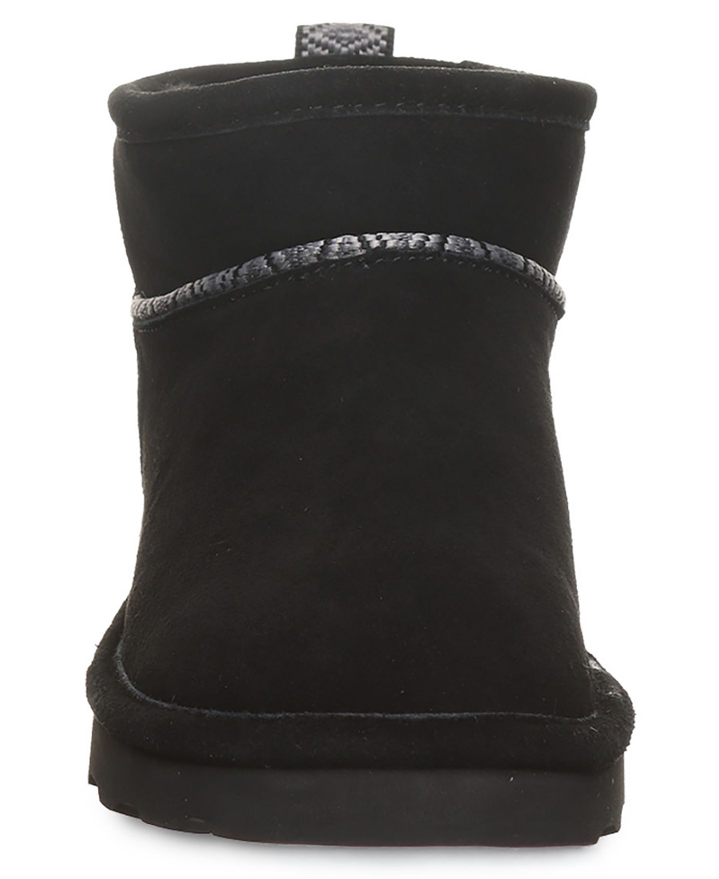 Женские ботинки BEARPAW Akira Webbing Tape Seam Pull-On Ankle Booties, цвет: Чёрный — фото 6