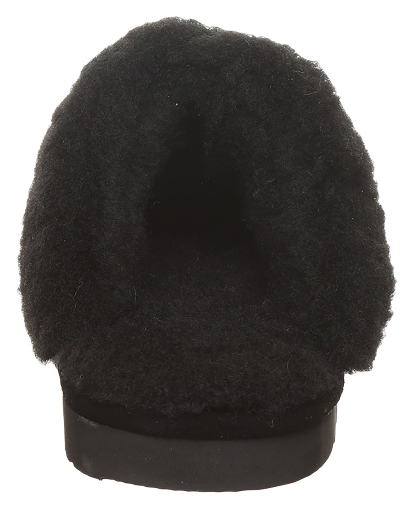 Женские тапочки BEARPAW Loki Nova Embellished Suede Scuff Slippers, цвет: Чёрный — фото 3