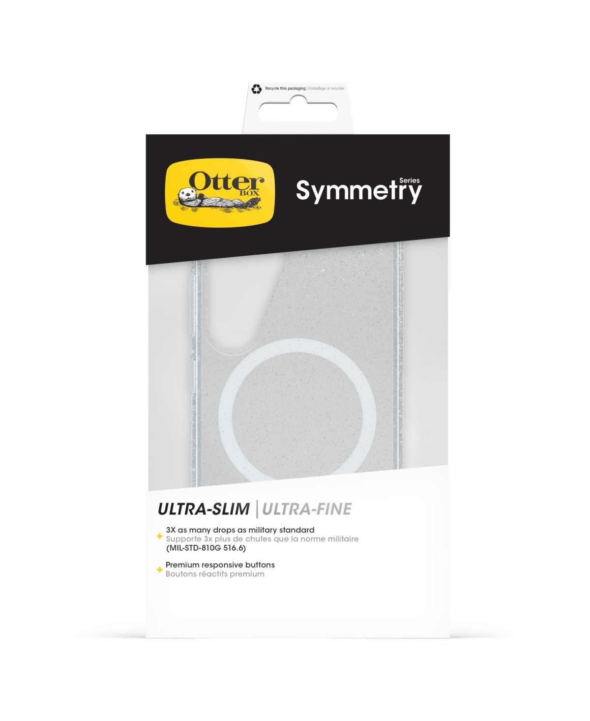 OtterBox Symmetry Clear Magnetic Case for Samsung Galaxy S25