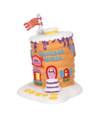 Grinch Village Light-Up Whoville Pancake House Figurine