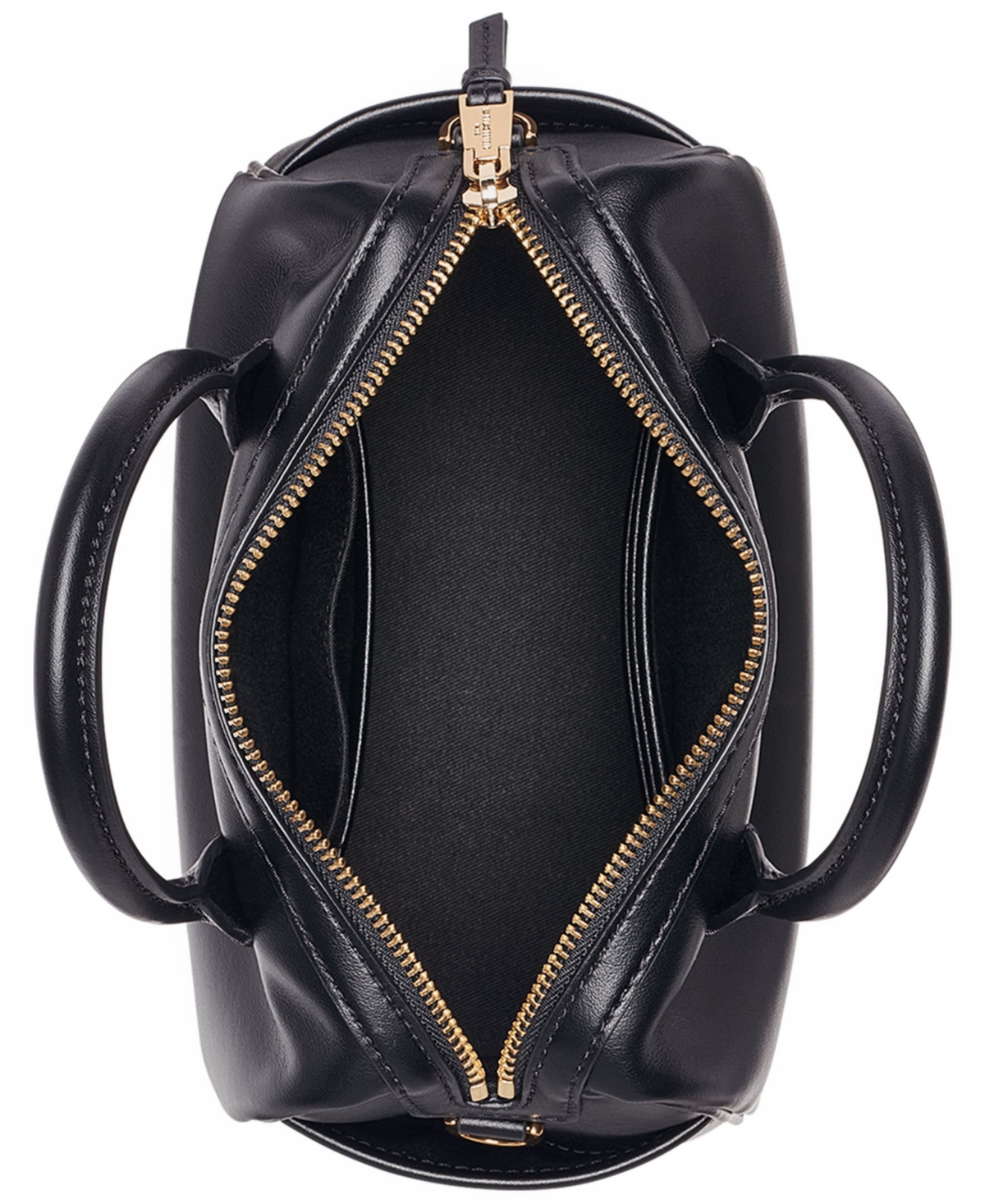 Karl Lagerfeld Paris Perette Barrel Leather Small Crossbody Handbag