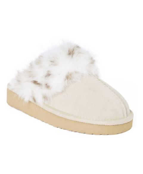 Женские тапочки Minnetonka Chesney Hi Slippers, цвет: Бежевый
