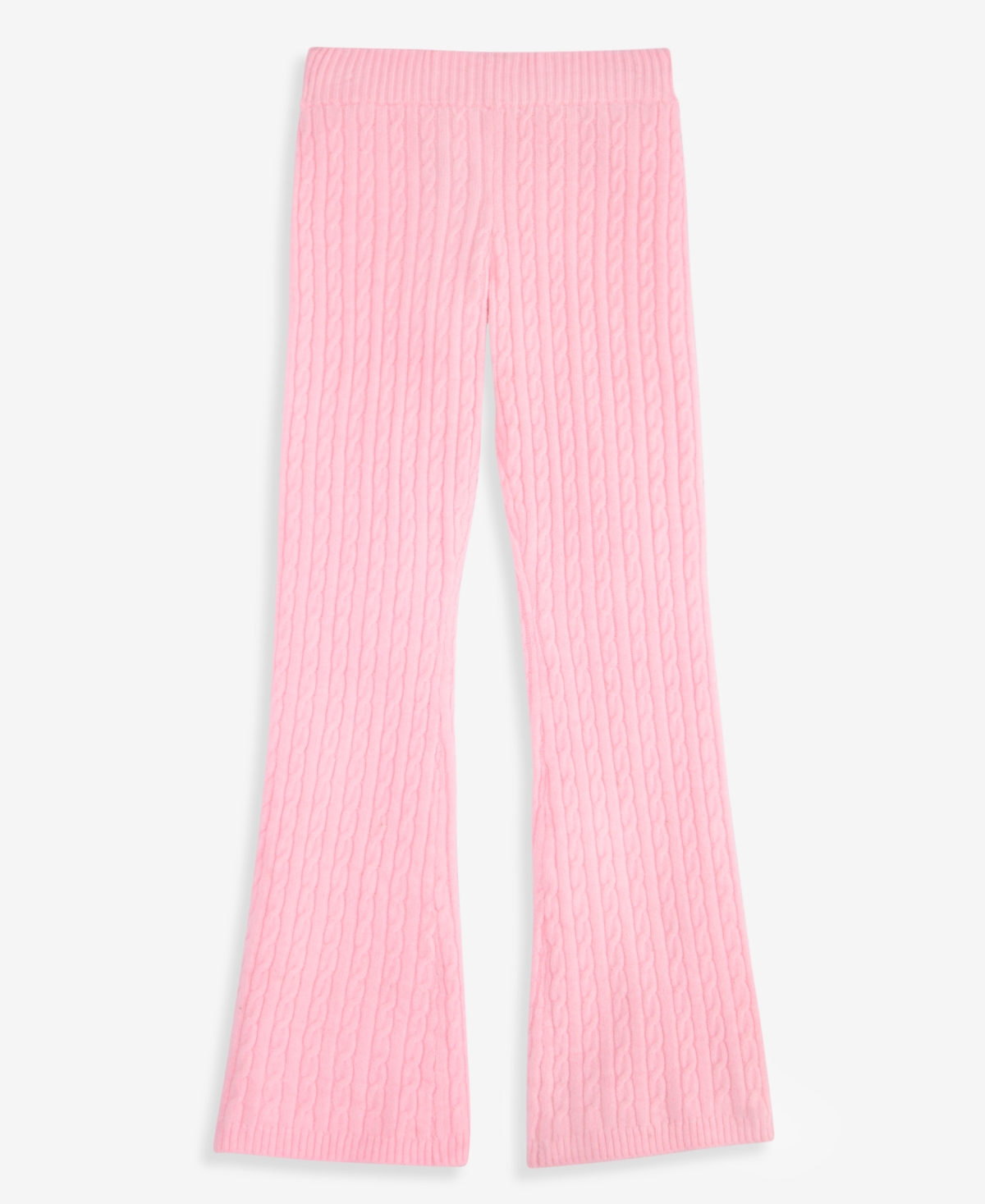 Epic Threads Girls' Xs-xl Ultrasoft Cable-Knit Flared-Leg Pull-On Sweatpants, Macy's Exclusive