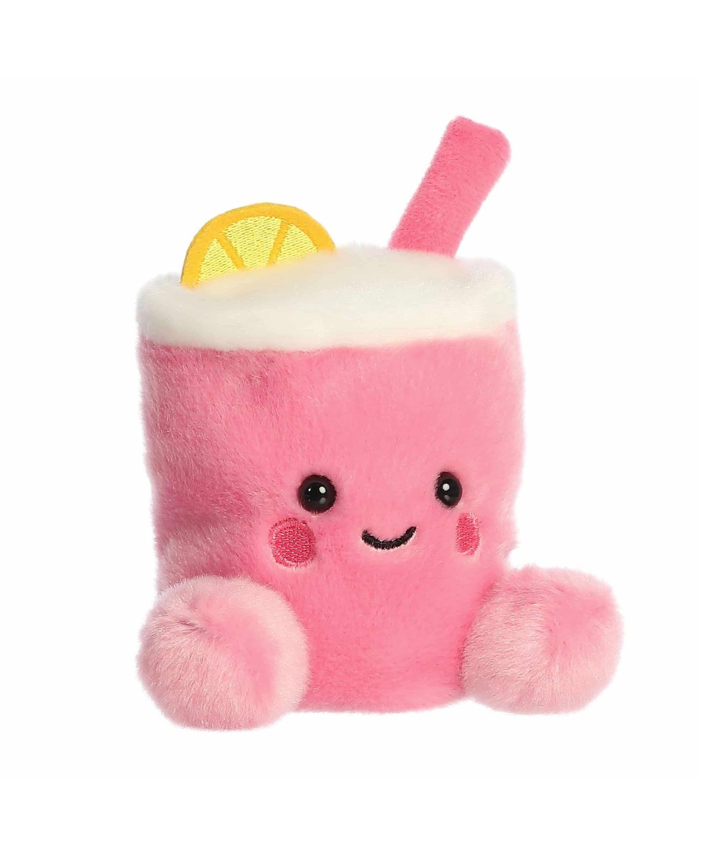 Детская мягкая игрушка Aurora Zelie Pink Lemonade Palm Pals Mini Plush, цвет: Розовый — фото 3