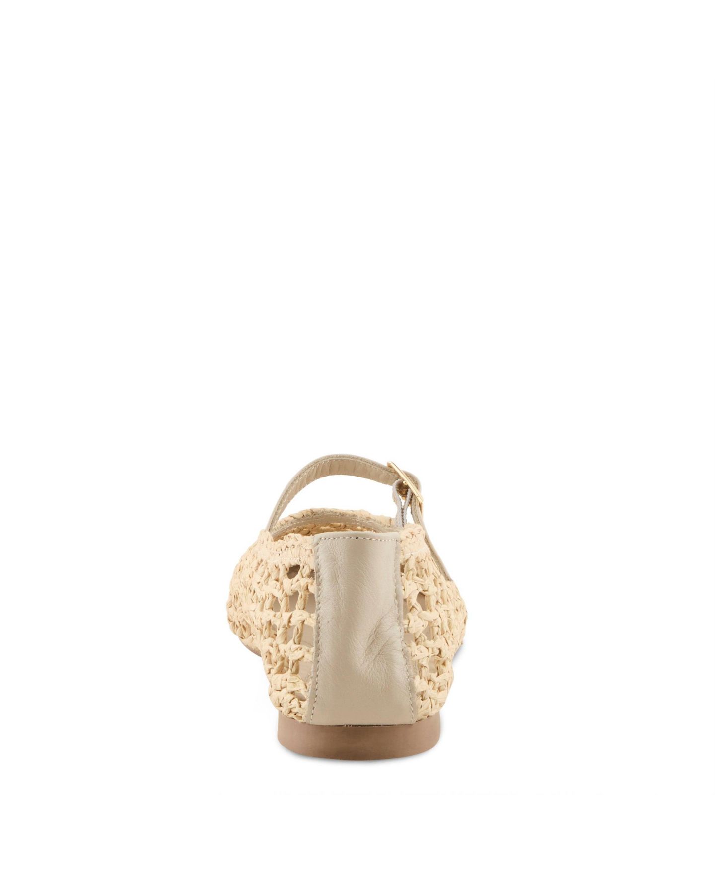 Женские балетки Azura Thevineyard Ballet with Crochet Knit Upper, цвет: Бежевый — фото 4