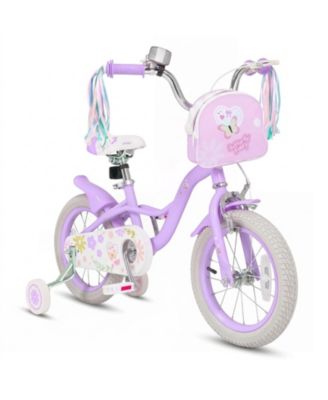 14-Inch Girls Bike Featuring Anti-Slip Rubber Tires