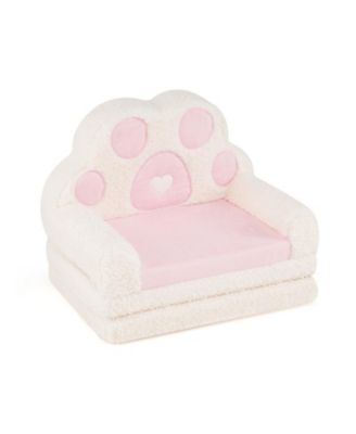 2-in-1 Convertible Kids Sofa and Lounger with Removable Washable Cover