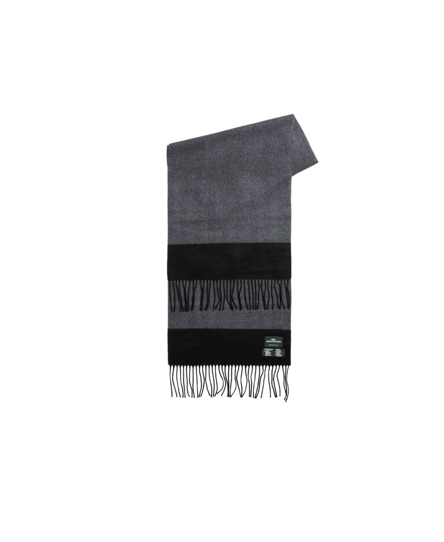 Мужской шарф Rodd & Gunn Darlington Wool, цвет: Карбоновый — фото 3