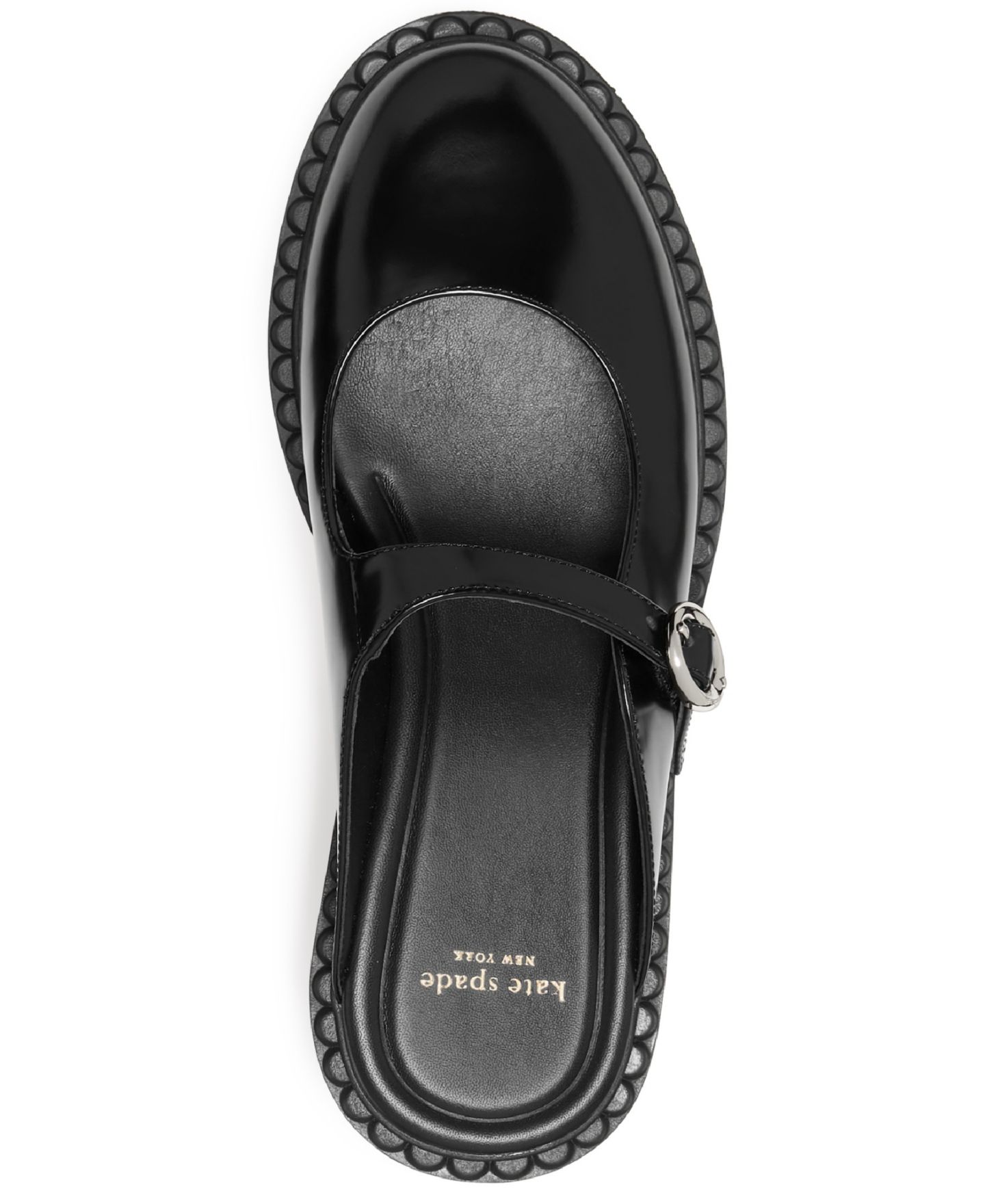 Женские туфли-мюли Мэри Джейн kate spade new york Halo, цвет: Чёрный — фото 4