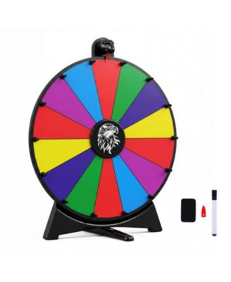 Spinning Prize Wheel, 14-Piece Board Game, Ages 8+