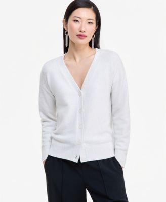 Women's Roving Sequin Long-Sleeve V-Neck Cardigan
