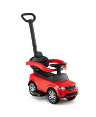 3-in-1 Push Car with Removable Handle and Guardrail, Ages 18-36 Months