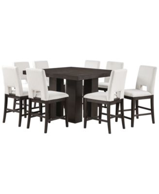 Summit 9-Piece Dining Set (Counter Table & 8 Counter Chairs)