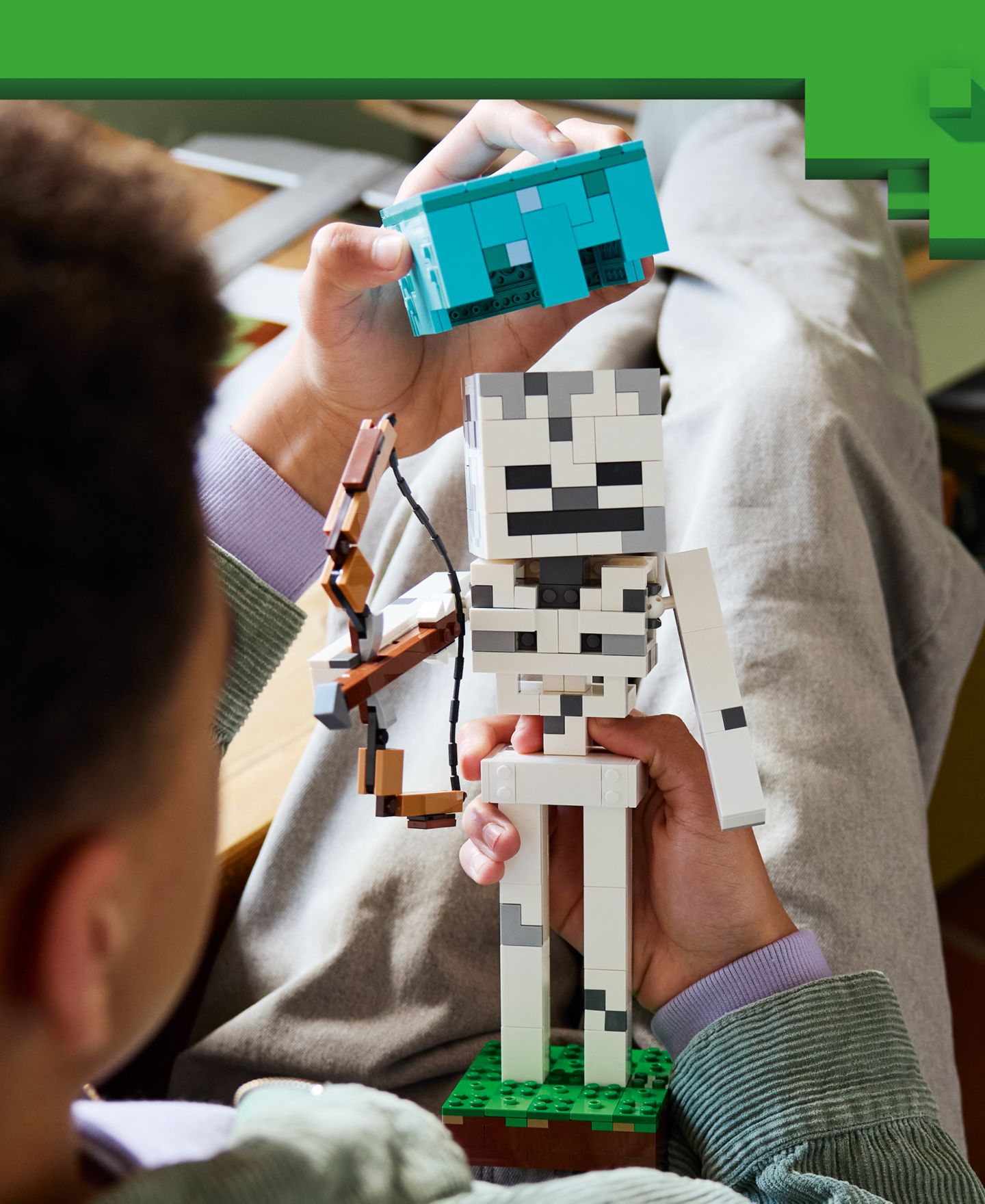 Детские конструкторы LEGO® Minecraft The Skeleton Building Toy 21594, 502 Pieces — фото 5