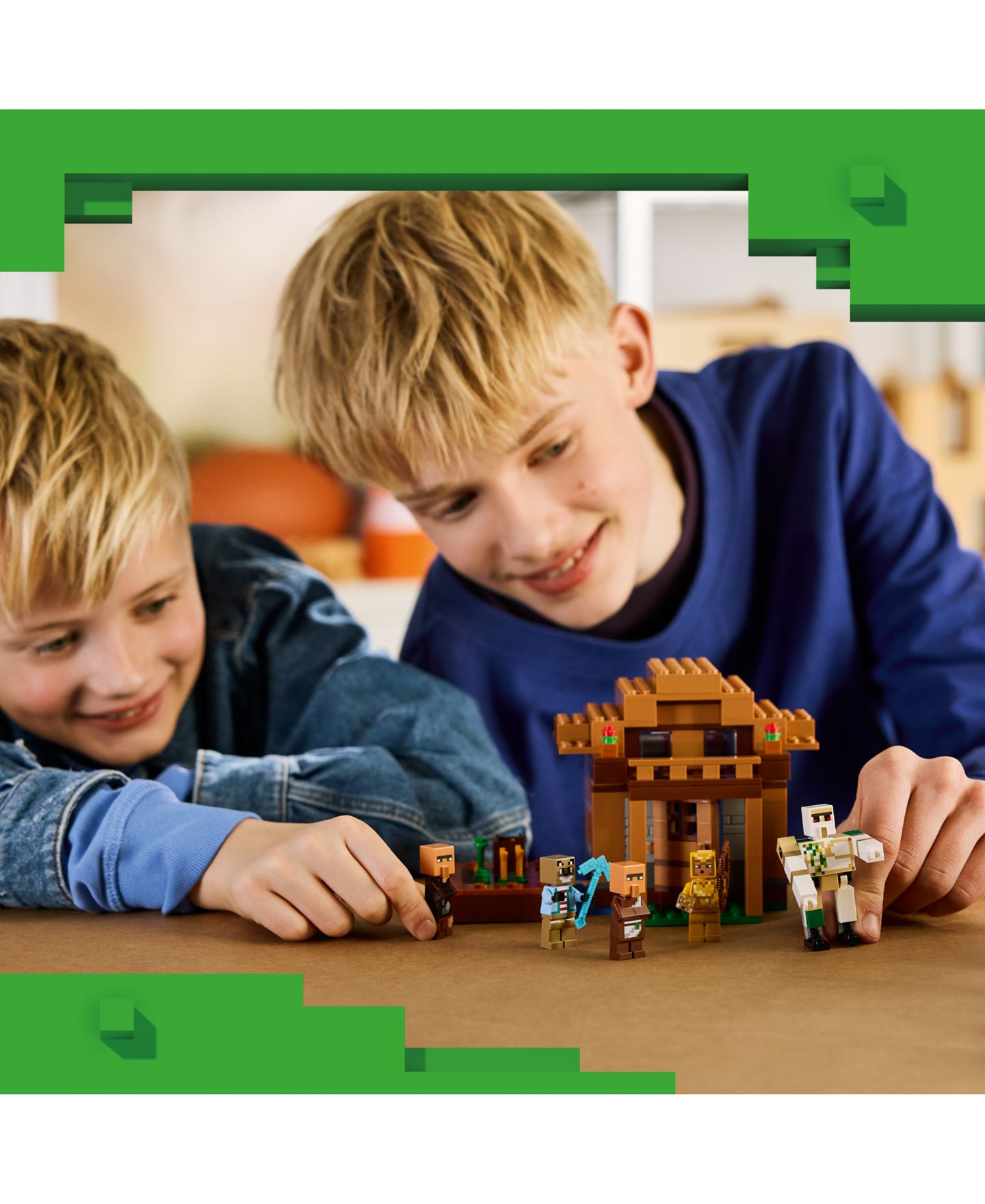 Детские конструкторы LEGO® Minecraft Evoker Village Attack 21596, 607 Pieces — фото 5