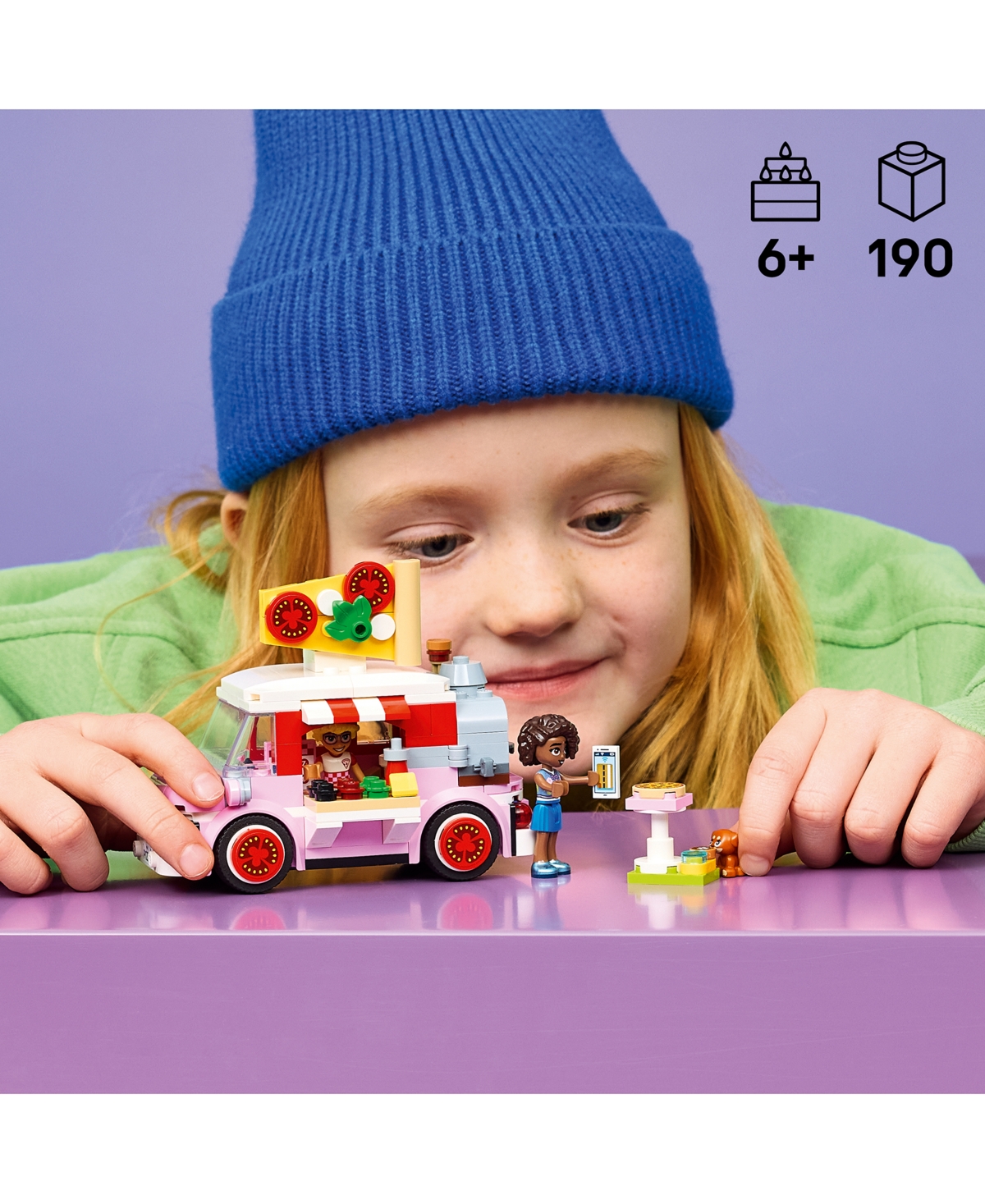 Lego Friends Pizza Truck 42694 190-Piece Building Set, Ages 6+